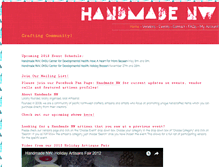 Tablet Screenshot of handmadenw.com
